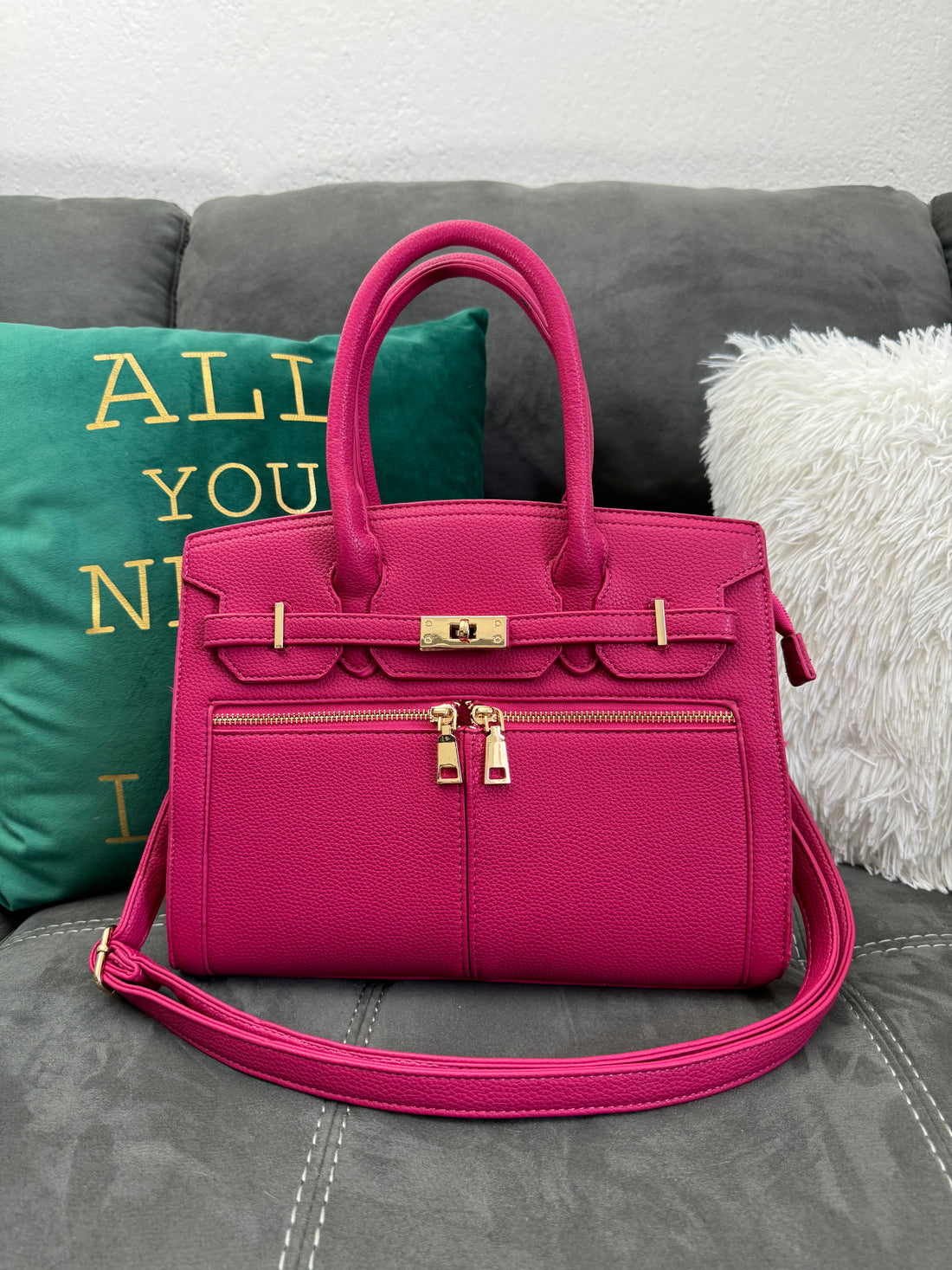 Borsa Kathryn fucsia