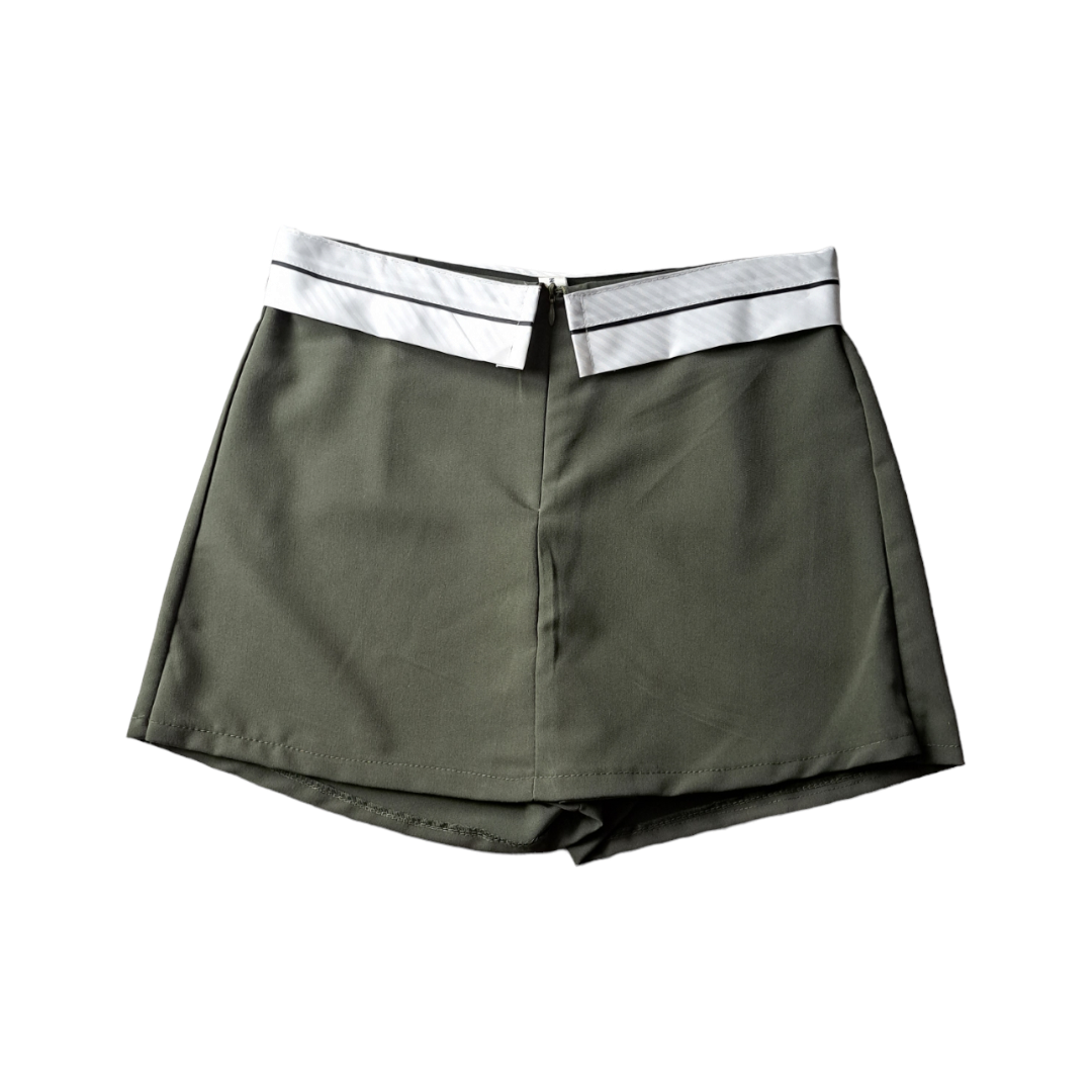 Gonna pantaloncino militare