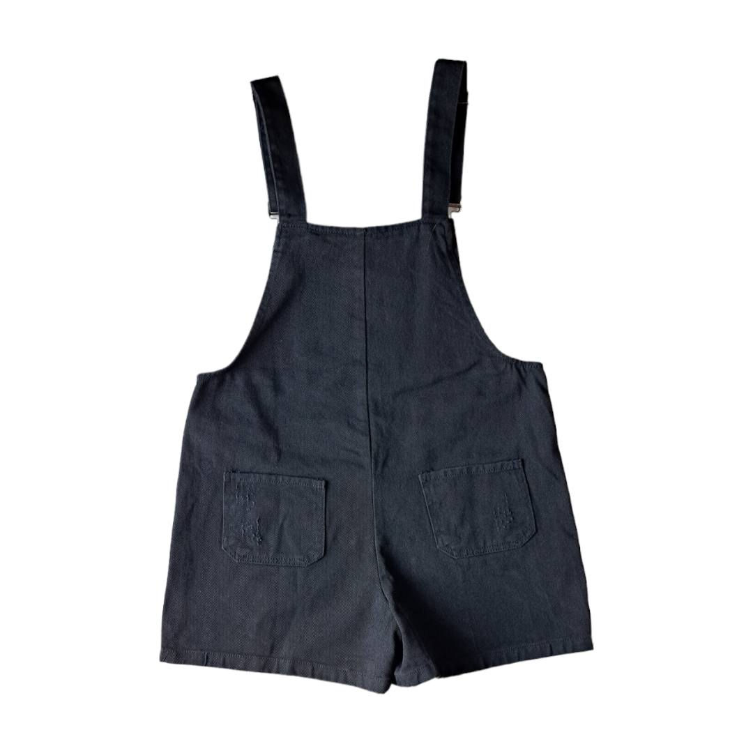 Salopette 2025 jeans nera