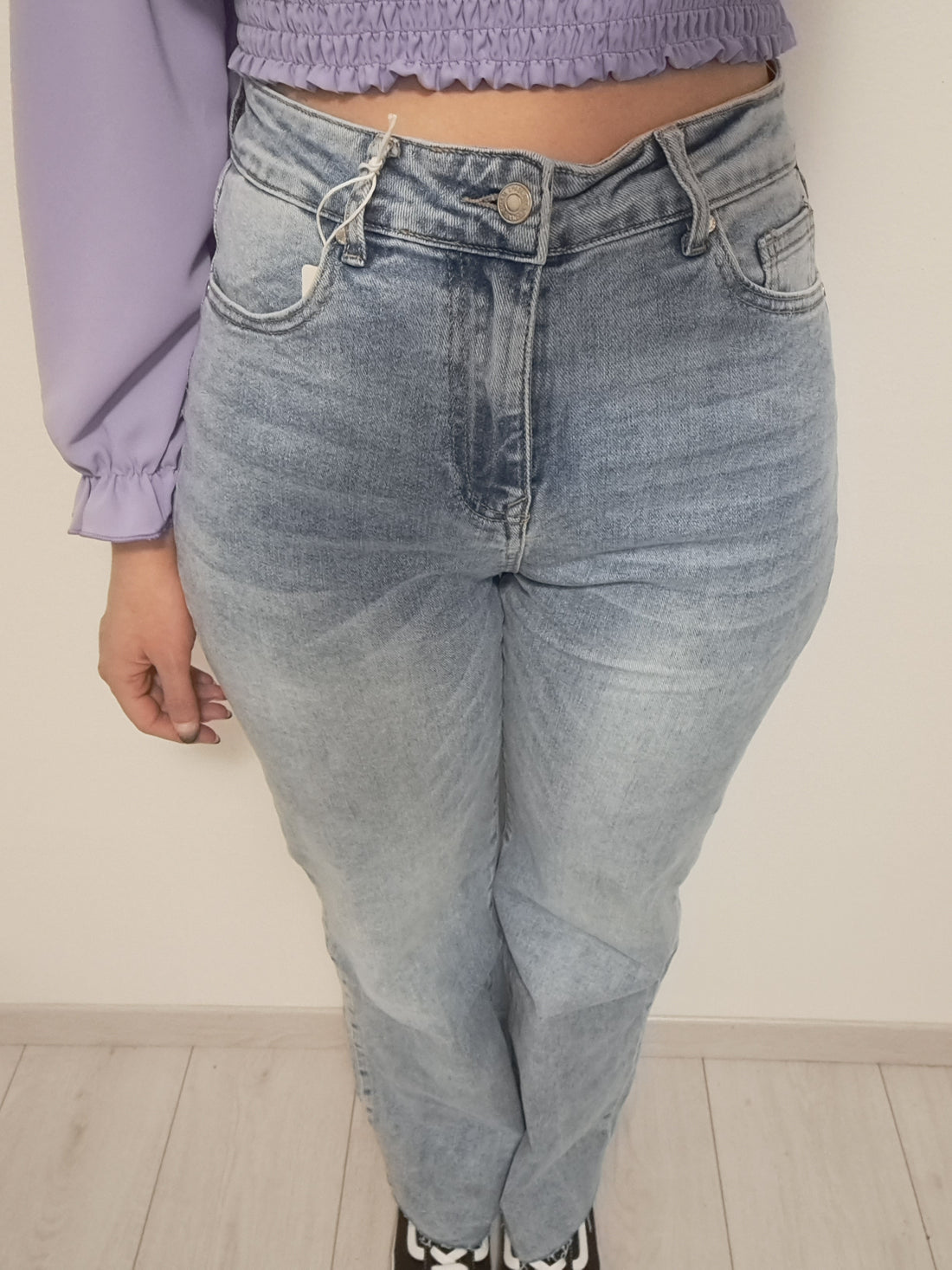 JEANS PALAZZO LIGHT BLUE